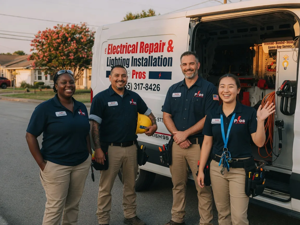 Licensed Electrician company in Spurger, TX